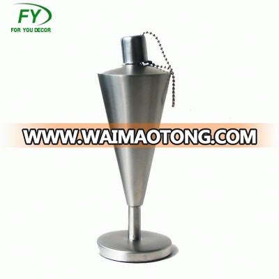 Tabletop stainless steel outdoor garden decorative oil lamp