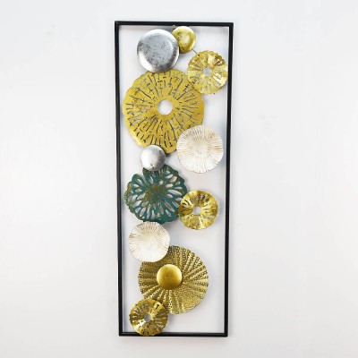 Wd-35 Autumn Home Metal Flower Wall Hanging Wall Decoration